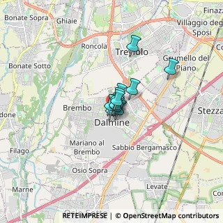 Mappa Via Ragazzi del, 24044 Dalmine BG, Italia (0.67091)