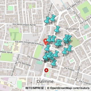 Mappa Via Ragazzi del, 24044 Dalmine BG, Italia (0.192)