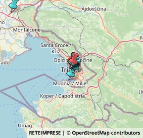 Mappa 34125 Trieste TS, Italia (21.455)