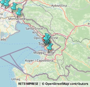 Mappa 34125 Trieste TS, Italia (26.44615)