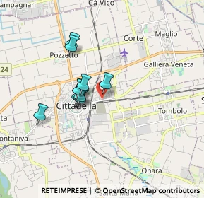 Mappa Via Risorgimento, 35013 Cittadella PD, Italia (1.94)