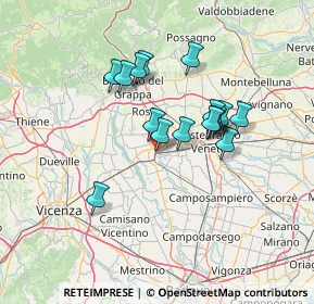 Mappa Via Risorgimento, 35013 Cittadella PD, Italia (11.12688)