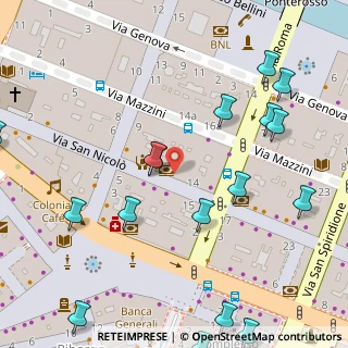 Mappa Via Mazzini, 34123 Trieste TS, Italia (0.0985)