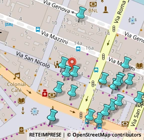 Mappa Via della Cassa di Risparmio, 34121 Trieste TS, Italia (0.0775)