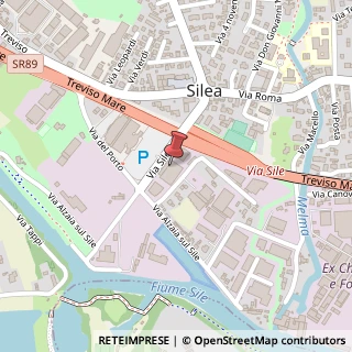 Mappa Via Sile, 17, 31057 Silea, Treviso (Veneto)