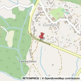 Mappa Via Inveruno, 99, 13868 Sostegno, Biella (Piemonte)