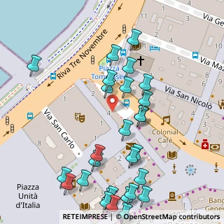 Mappa Piazza Giuseppe Verdi, 34121 Trieste TS, Italia (0.06786)