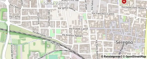 Mappa Seregno