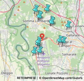 Mappa Strada Statale, 21019 Somma lombardo VA, Italia (3.45077)