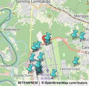 Mappa Strada Statale, 21019 Somma lombardo VA, Italia (2.07316)