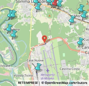 Mappa Strada Statale, 21019 Somma lombardo VA, Italia (3.455)