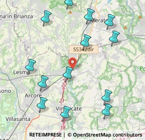 Mappa Via Galilei, 20866 Carnate MB, Italia (4.85923)