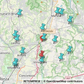 Mappa Via Michelangelo Buonarroti, 20866 Carnate MB, Italia (5.06813)