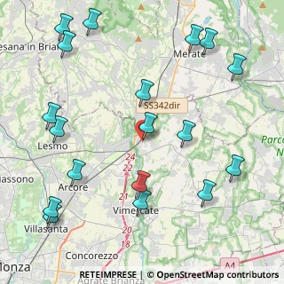 Mappa Via Galilei, 20866 Carnate MB, Italia (5.33333)