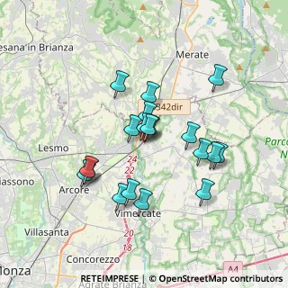 Mappa Via Michelangelo Buonarroti, 20866 Carnate MB, Italia (3.04474)