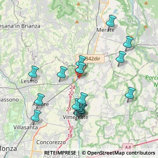 Mappa Via Galilei, 20866 Carnate MB, Italia (4.20438)