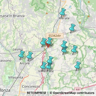 Mappa Via Michelangelo Buonarroti, 20866 Carnate MB, Italia (3.84)