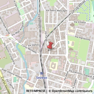Mappa Piazza Giuseppe Verdi, 4, 20822 Seveso, Monza e Brianza (Lombardia)