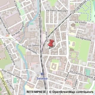 Mappa Via Farga, 2, 20822 Seveso, Monza e Brianza (Lombardia)