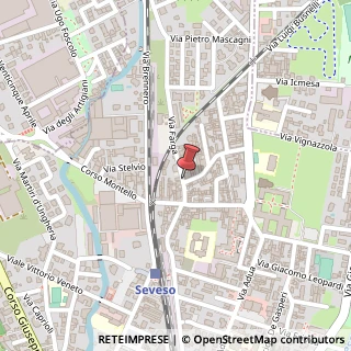 Mappa Piazza Giuseppe Verdi, 7, 20822 Seveso, Monza e Brianza (Lombardia)