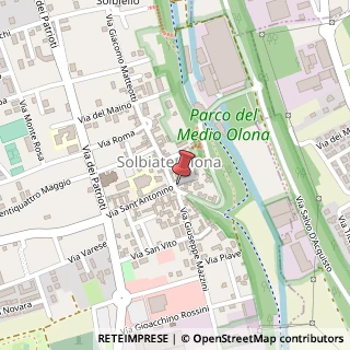 Mappa Via Giuseppe Mazzini, 1, 21058 Solbiate Olona, Varese (Lombardia)