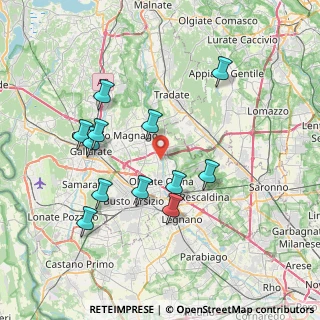 Mappa Piazza Gabardi, 21058 Solbiate Olona VA, Italia (7.32083)
