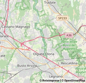 Mappa Piazza Gabardi, 21058 Solbiate Olona VA, Italia (4.27467)