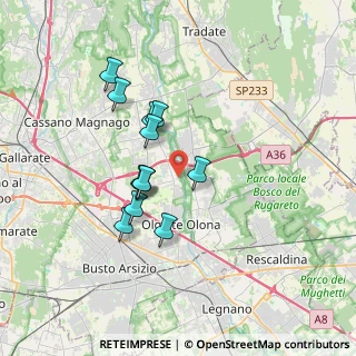 Mappa Piazza Gabardi, 21058 Solbiate Olona VA, Italia (2.95)