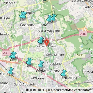 Mappa Piazza Gabardi, 21058 Solbiate Olona VA, Italia (2.89462)