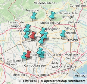 Mappa Via Alessandro Manzoni, 31023 Resana TV, Italia (12.01)