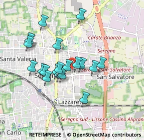 Mappa Via Bertacchi, 20831 Seregno MB, Italia (0.7885)