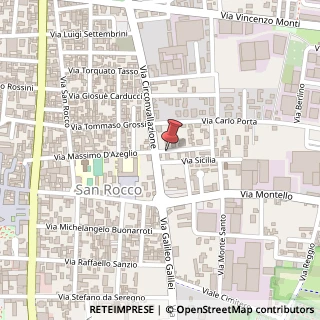 Mappa Via Giovanni Bertacchi, 5, 20831 Seregno, Monza e Brianza (Lombardia)