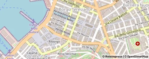 Mappa Trieste