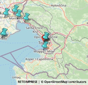 Mappa Via Genova, 34122 Trieste TS, Italia (20.8325)