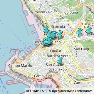 Mappa Via Genova, 34122 Trieste TS, Italia (0.53533)
