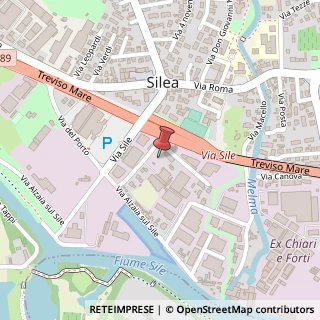 Mappa Via sile 5, 31057 Silea, Treviso (Veneto)