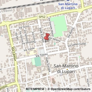Mappa Viale Europa, 64, 35018 San Martino di Lupari, Padova (Veneto)