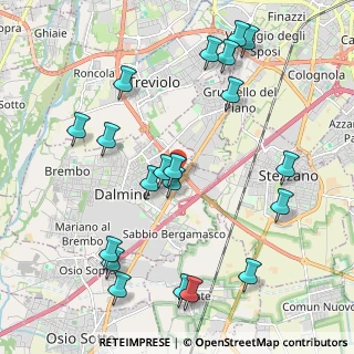 Mappa Via Agostino Richelmy, 24044 Dalmine BG, Italia (2.36)