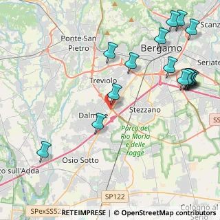 Mappa Via Agostino Richelmy, 24044 Dalmine BG, Italia (5.42375)