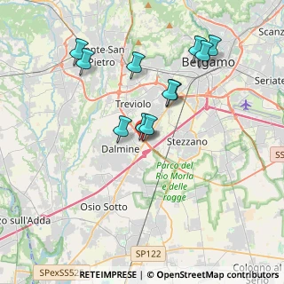 Mappa Via Agostino Richelmy, 24044 Dalmine BG, Italia (3.57545)