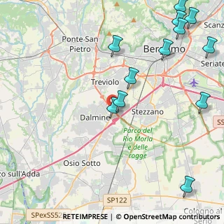 Mappa Via Agostino Richelmy, 24044 Dalmine BG, Italia (5.7025)