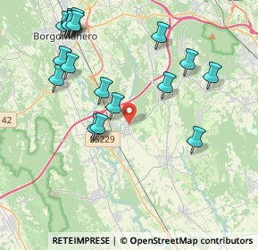 Mappa Via Carbonesca, 28012 Cressa NO, Italia (4.56167)