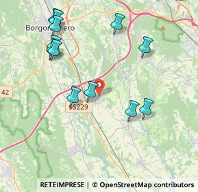 Mappa Via Carbonesca, 28012 Cressa NO, Italia (4.35833)