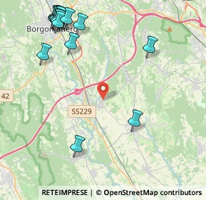 Mappa Via Carbonesca, 28012 Cressa NO, Italia (5.77111)