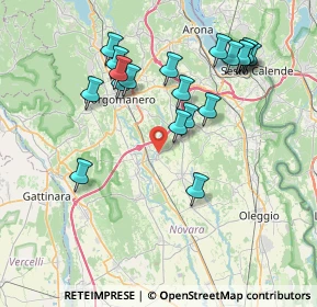 Mappa Via Carbonesca, 28012 Cressa NO, Italia (7.72474)