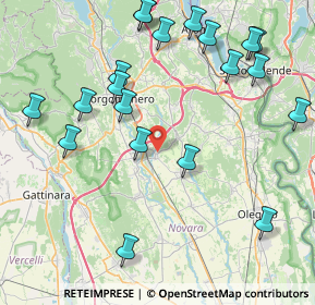 Mappa Via Carbonesca, 28012 Cressa NO, Italia (9.733)