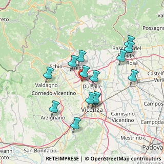Mappa Via Ghellini, 36030 Villaverla VI, Italia (13.59429)