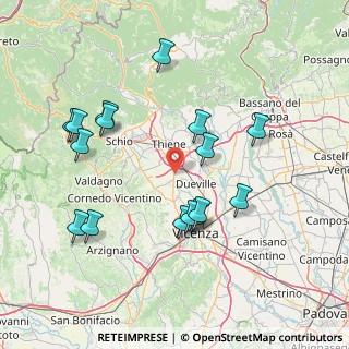 Mappa Via Ghellini, 36030 Villaverla VI, Italia (15.85313)