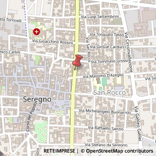 Mappa C.so Giacomo Matteotti, 20831 Seregno MB, Italia, 20831 Seregno, Monza e Brianza (Lombardia)