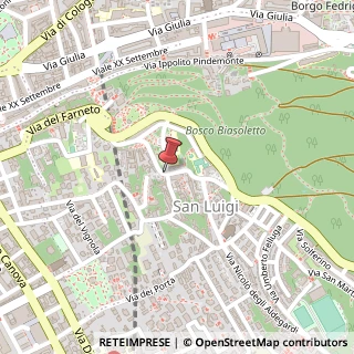 Mappa Via biasoletto bartolomeo 69, 34142 Trieste, Trieste (Friuli-Venezia Giulia)